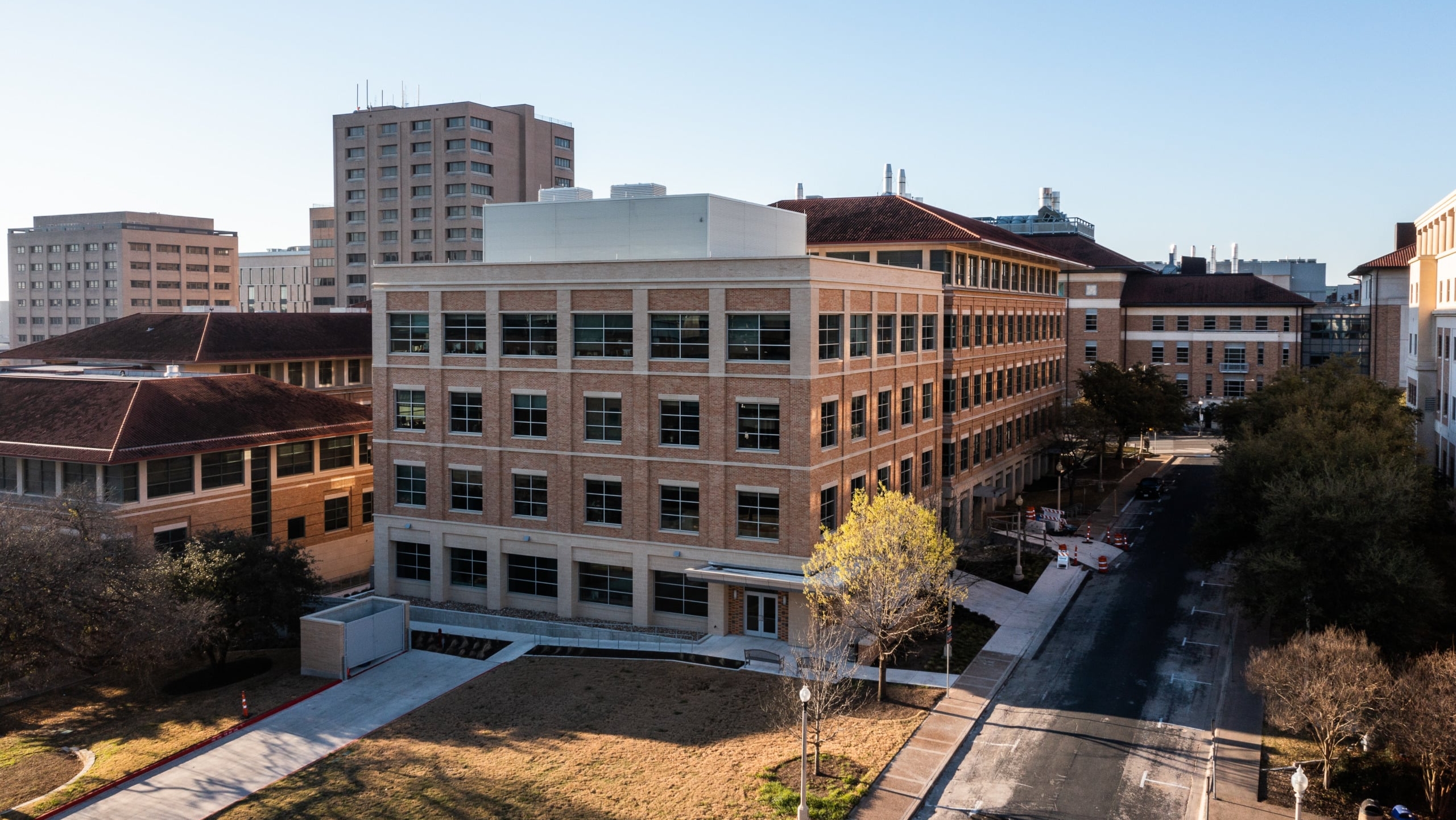 Building on the University of Texas Campus in downtown Austin