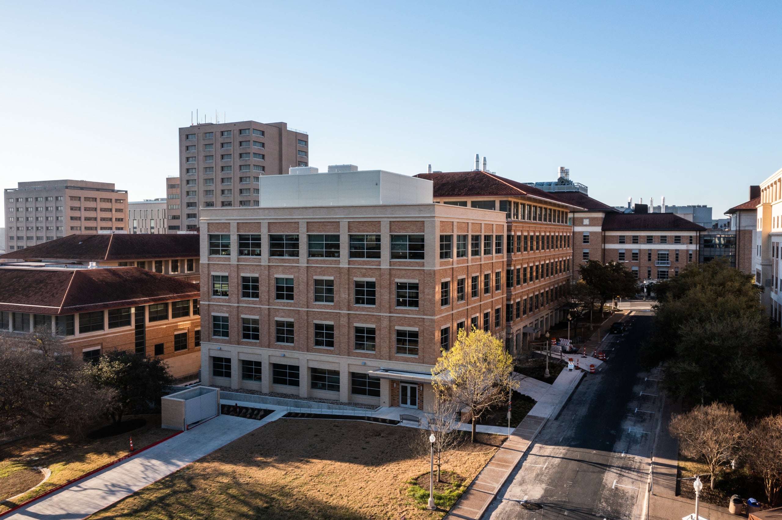 Building on the University of Texas Campus in downtown Austin