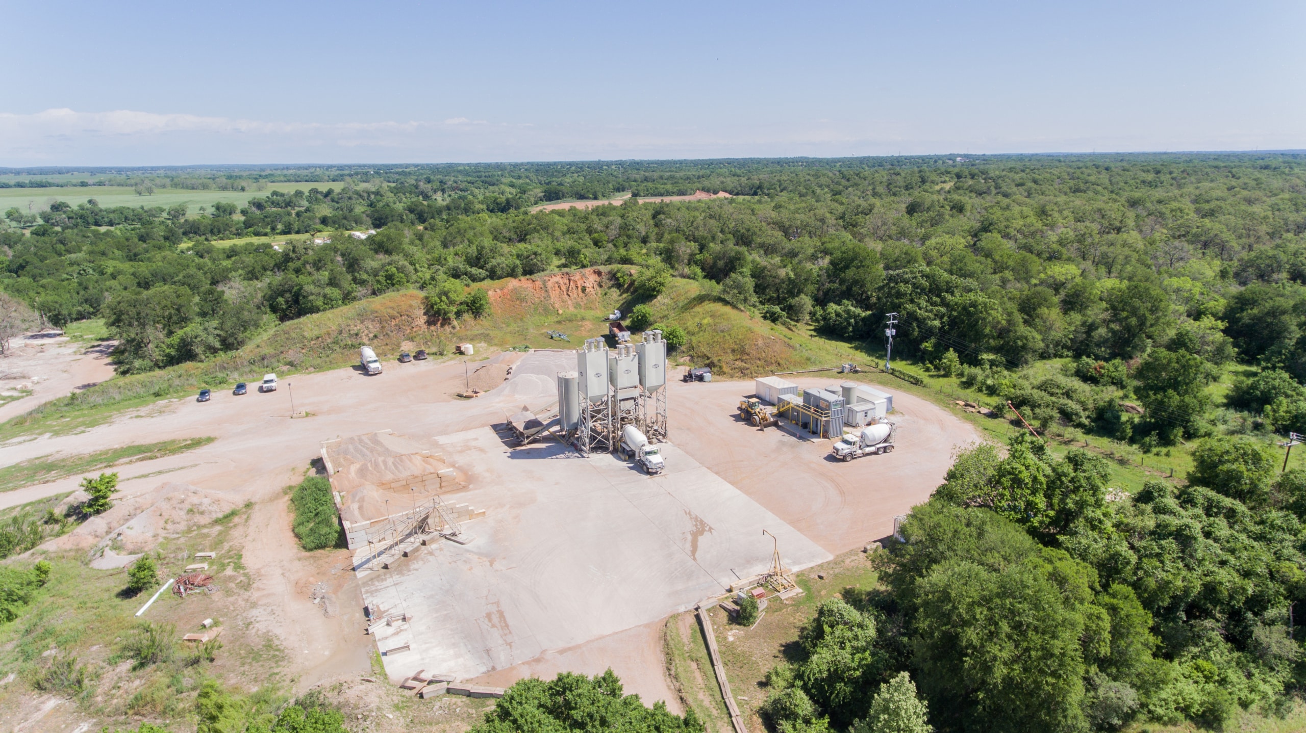 Lauren Concrete Bastrop Plant Arial Shot